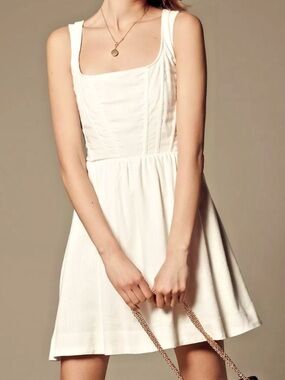aureta studio x anthropologie corset bubble dress Anthropologie aureta studio corset